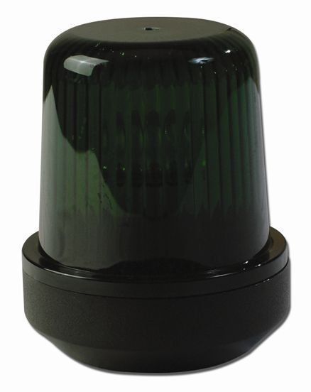 SL 25 DİREK BAŞI FENERİ YEŞİL SİYAH 12 V