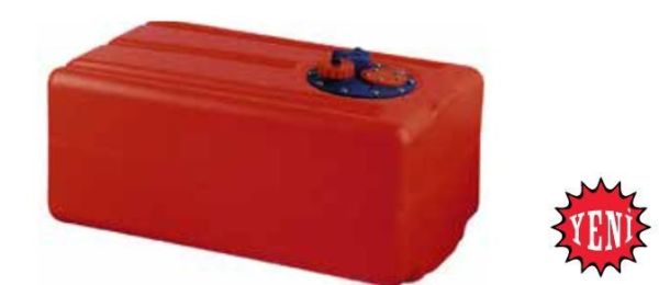 CAN YAKIT TANKI 83 LT 85x39x29 cm kırmızı