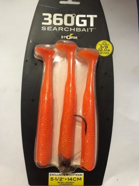 Storm 360Gt Searchbait Minnow 3+1 Adet Silikon Yem turuncu