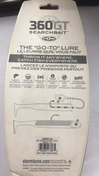 Storm 360Gt Searchbait Minnow 3+1 Adet Silikon Yem turuncu