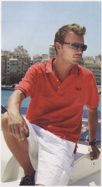 Crewman PoloTişört Kırmızı