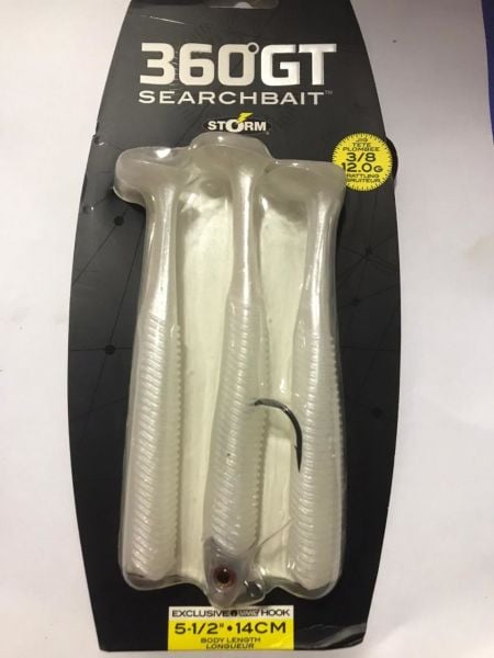 Storm 360Gt Searchbait Minnow 3+1 Adet Silikon Yem beyaz