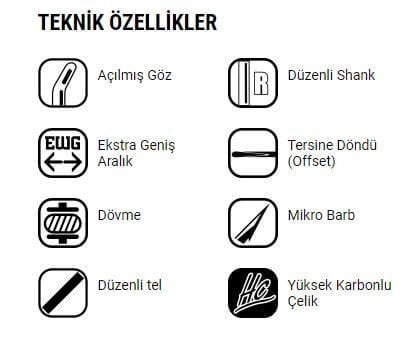 VMC Olta İğnesi 7024NT 10lu