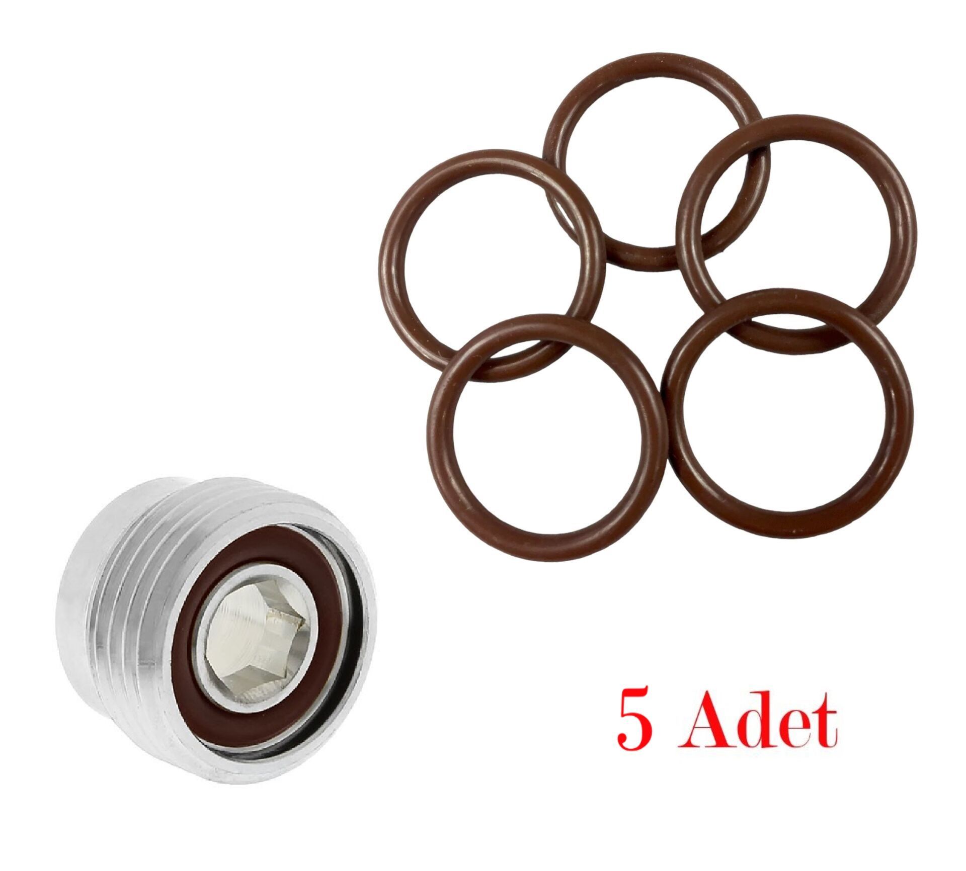 VİTON-Vana insert dış O-Ring (12,37x2,62) (5 ad.)