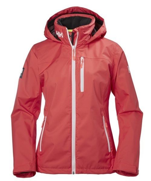 HH W CREW HOODED JACKET, Cayenne