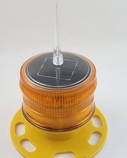 GÜNEŞ ENERJİ AYAKLI ÇAKAR FENER SARI