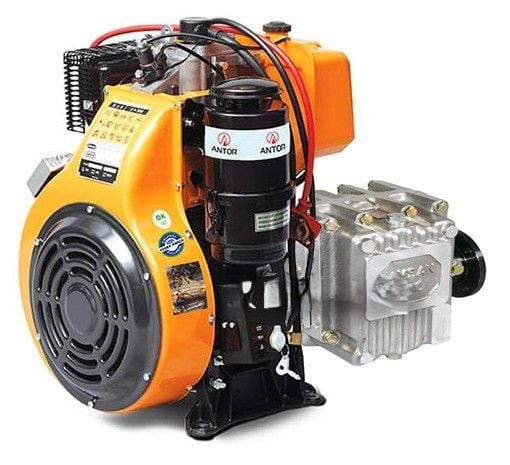 Antor Lombardini 17 HP Baysan Şanzımanlı Marşlı Dizel Deniz Motoru