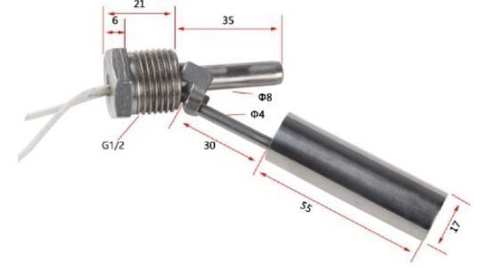 Yandan Montaj Su Seviye Şamandırası HLS 10