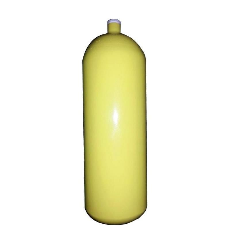VITKOVICE Tüp Çelik 15 L., Şişe, 230 bar, Sarı