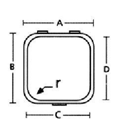 HTC 50 KALIN TİP YUVARLAK HATCH ÇAP:50 CM