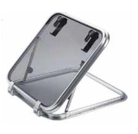 HTC 28x40 CM KALIN TİP DİKDÖRTGEN HATCH ALÜMİNYUM