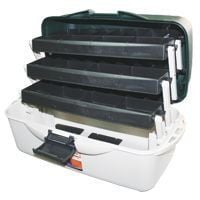 Plastik Kap SC Yeşil-Gri 3 Hazneli