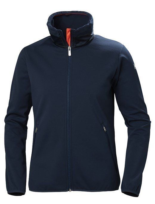 HH W NAIAD FLEECE JACKET BAYAN POLAR, Evening Blue