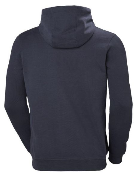 HH HH LOGO HOODIE GRAPHITE BLUE