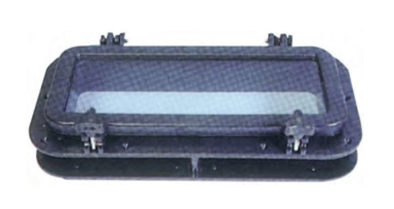 Plastik Lumbuz Dikdörtgen Siyah 20 x 40 cm