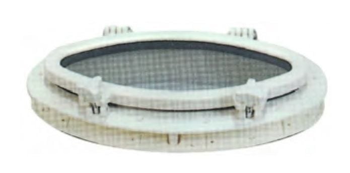 Plastik Lumbuz Oval Beyaz 20 x 40 cm