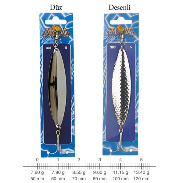 AlbaStar 303 Lüfer Olta Kaşığı