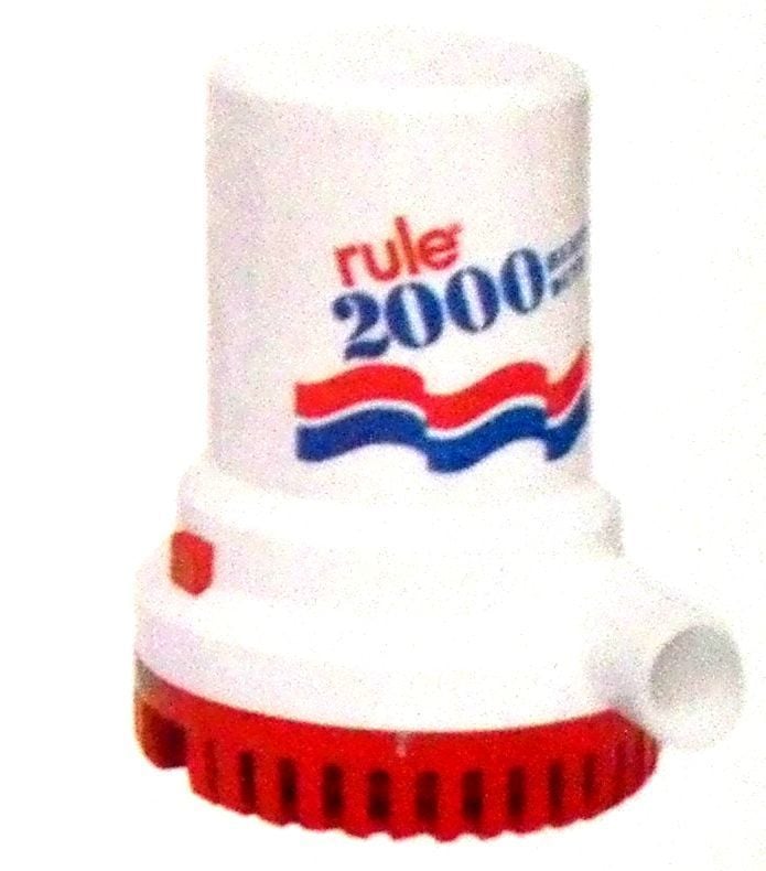 Sintine Pompası 2000 Gph 24 V