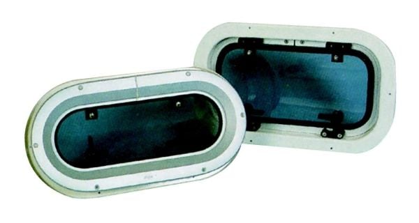 Lumboz - 26x50 cm. Oval  Montaj Ölçüsü 22x46.5 mm. Radius: 110 mm