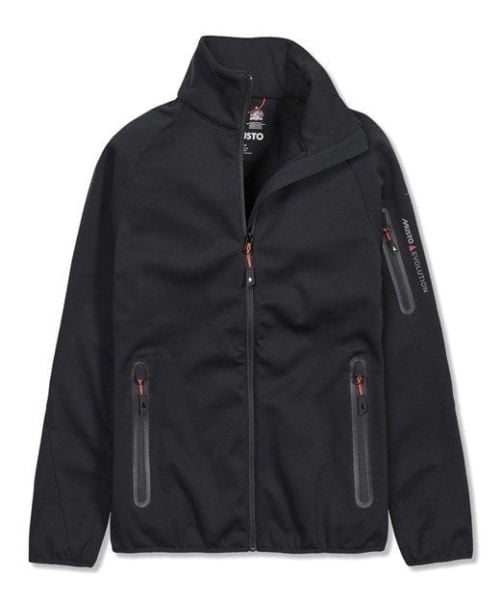 MUSTO CREW SOFTSHELL JKT FW BLK-Black
