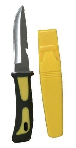 Dalış Bıçağı''Security'', Paslanmaz Çelik, Kesici Yüz:11,5 cm(4,5'')