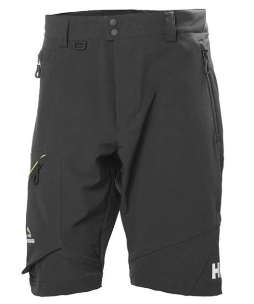 HH HP SOFTSHELL SHORTS, Ebony