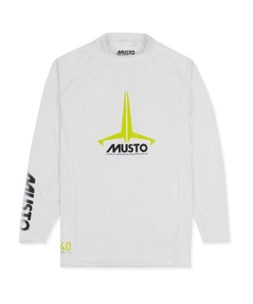 MUSTO YTH INSIGNIA UV FD RASH GD white