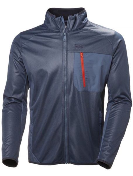 HH FJORD WINDPROOF FLEECE ERKEK MONT Vintage Indigo