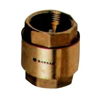 Düz Çek Valf 1.1/2''  Sarı