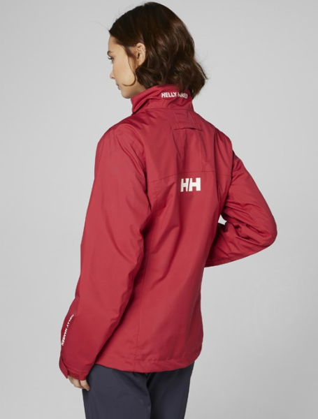 HH W CREW MIDLAYER  BAYAN CEKET CARDİNAL