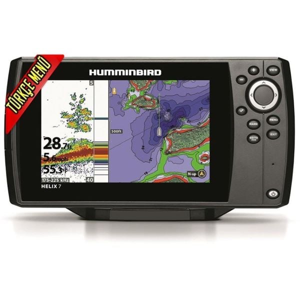 Humminbird Helix 7 Dual Spectrum Chirp Sonar gps G3 Türkçe Menü
