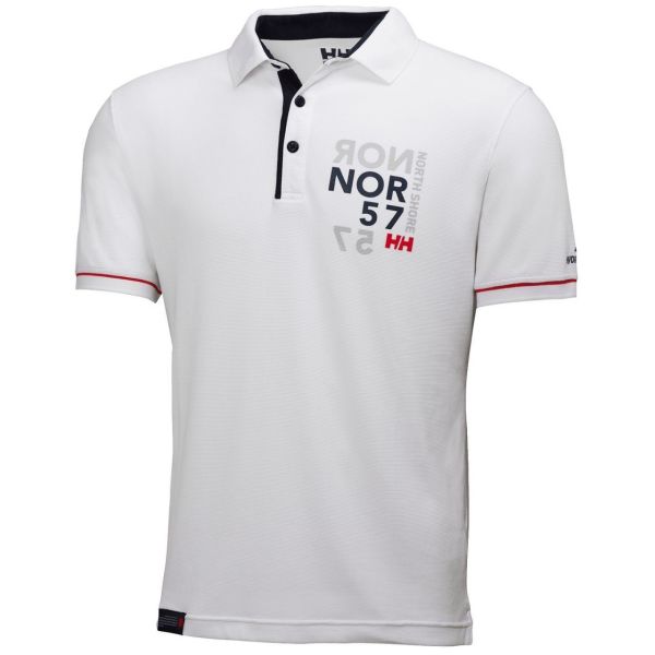 HP RACING POLO YAKA TİŞÖRT White