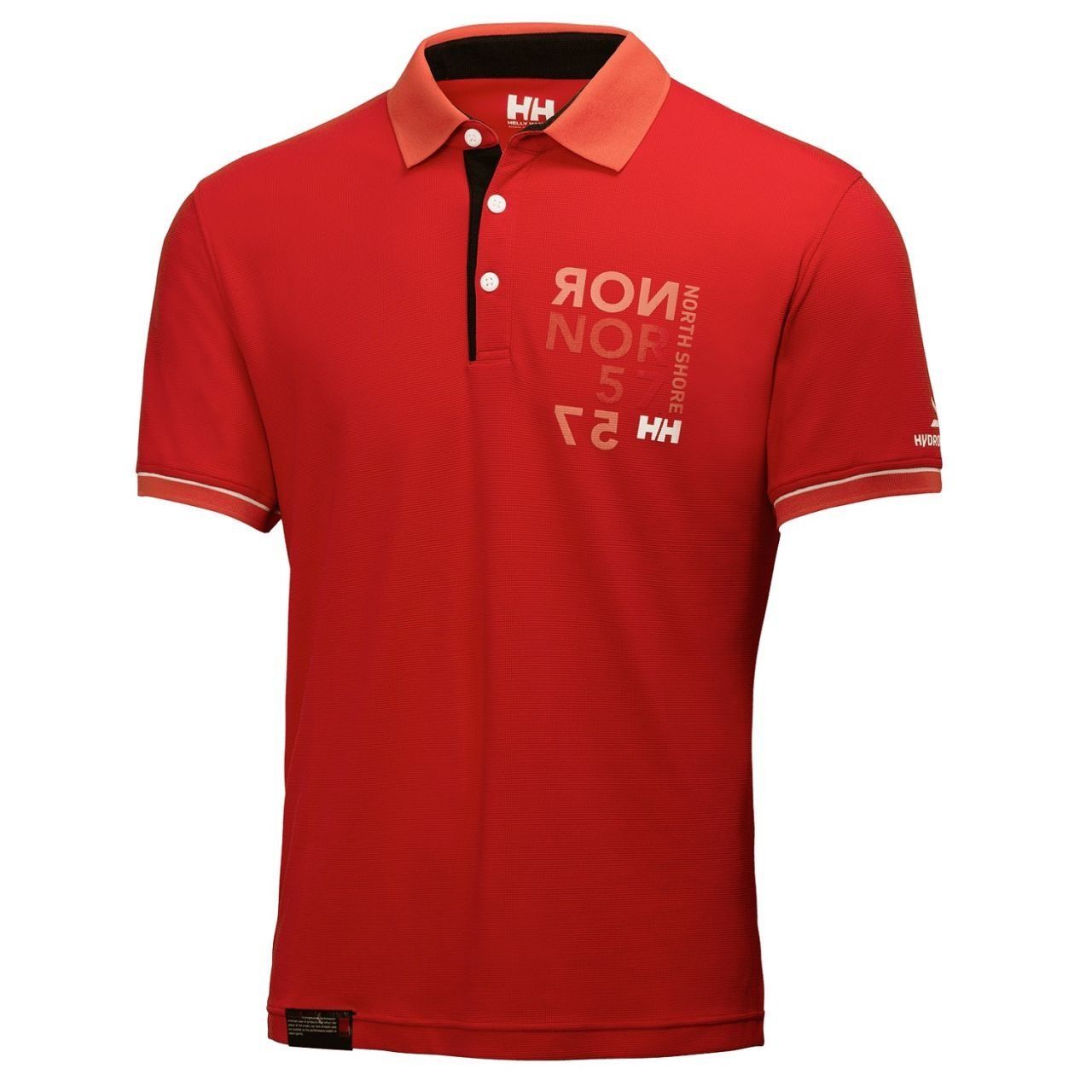 HP RACING POLO YAKA T-SHIRT,Alert Red,S Beden