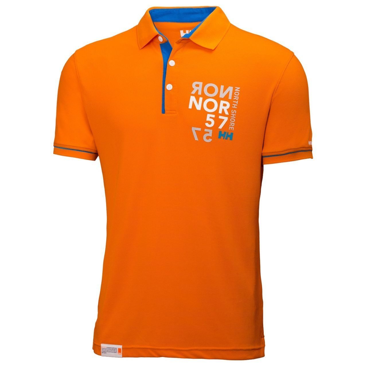 HP RACING POLO YAKA T-SHIRT,Orango