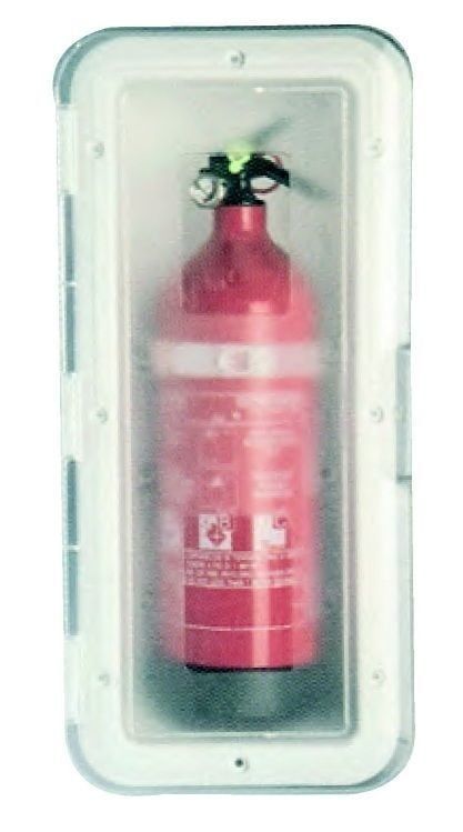 Yangın Tüpü Kutusu Şeffaf 1 Kg Tüp İçin