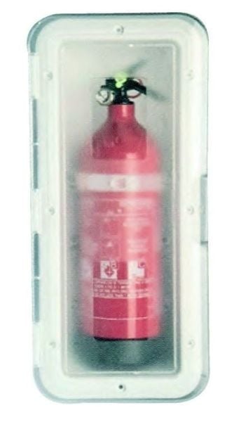 Yangın Tüpü Kutusu Şeffaf 1 Kg Tüp İçin