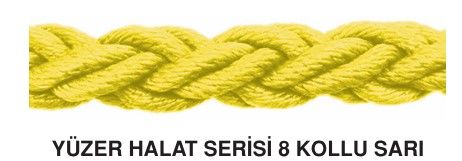 Yüzer Halat  8 Kollu  32 mm  463 gr/m
