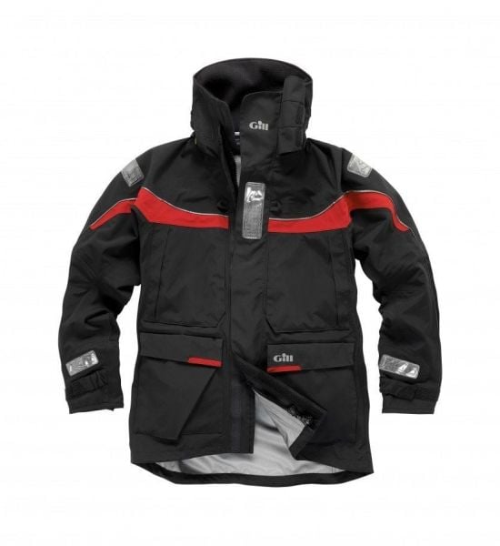 OS1 Erkek Ceket Graphite/Red