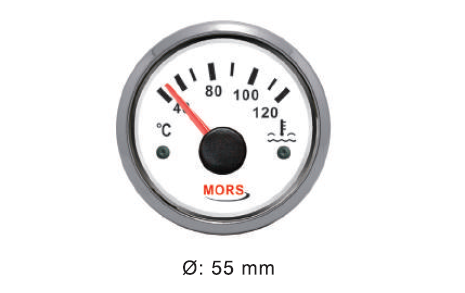 HARARET GÖSTERGESİ 12/24 V BEYAZ