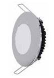 Spot Lamba Yaylı Krom 12 V     70x30 Ø: 55 mm