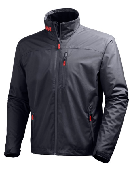 HH CREW MIDLAYER JACKET GRAPHİTE BLUE