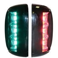 Fos Led 20,İskele & Sancak Seyir Feneri 112,5 Derece,Siyah