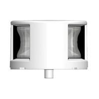 Fos Led 12, İki Renkli Seyir Feneri Alttan Monte,Beyaz