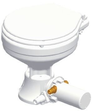 Elektrikli MarinTuvalet LT-1E 12V Boyut: A:480 B:460 C:400