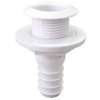 Geri Dönüşsüz Valf,Tek Yönlü 1 1/4'' Hortum İçin,Beyaz