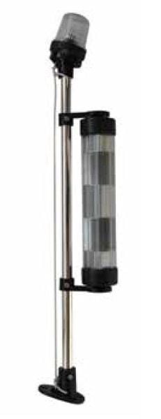 REFLEKTÖRLÜ BAYRAK DİREĞİ SİYAH SL 12 50 CM