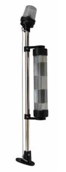 REFLEKTÖRLÜ BAYRAK DİREĞİ SİYAH SL 12 40 CM