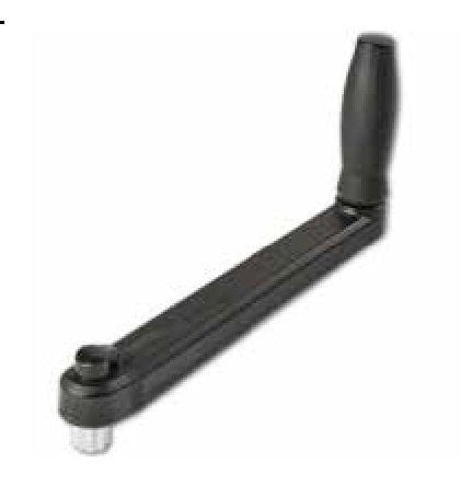 VİNÇ KOLU BATMAZ SİYAH KİLİTLİ 25 CM