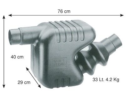Waterlock Egsoz Sistemi Çap: 100 - 115 mm