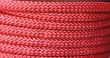 POLYESTER İSKOTA HALATI 14 MM KIRMIZI METRE